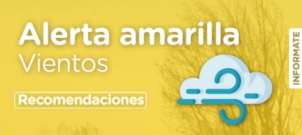 Cielo nublado y ventoso sobre la costa de Puerto Madryn, Chubut