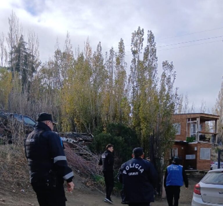 Allanamiento en desarmadero de autos en Comodoro Rivadavia