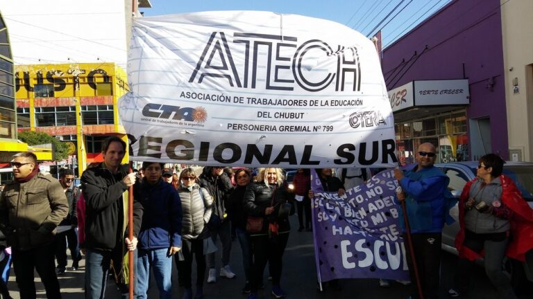 Reunión de representantes de ATECh y gobierno de Chubut