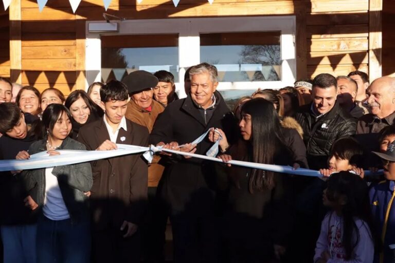 Nuevo edificio del CPEM 109 en Chorriaca