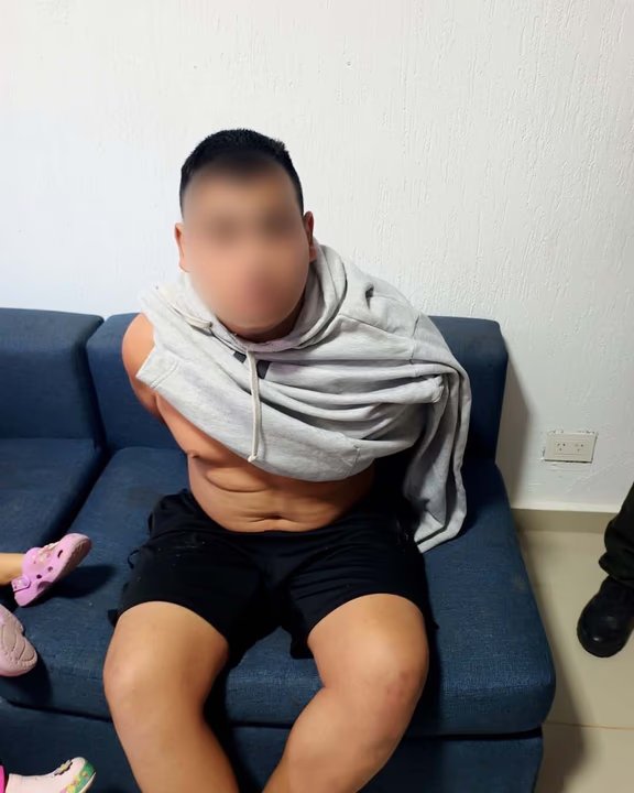 Operativo policial en Comodoro Rivadavia durante la detención de Thiago Durán