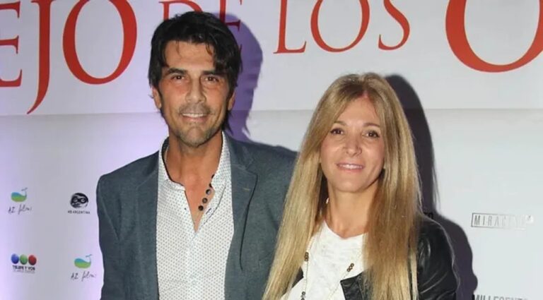 Fotografía de Juan Darthés y su esposa María del Carmen Leone