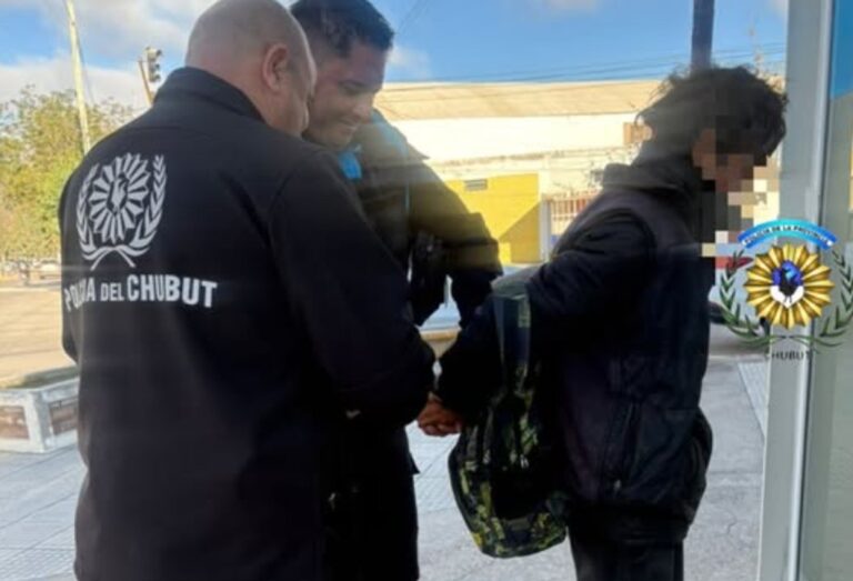 Oficinas de ANSES en Puerto Madryn, lugar del incidente