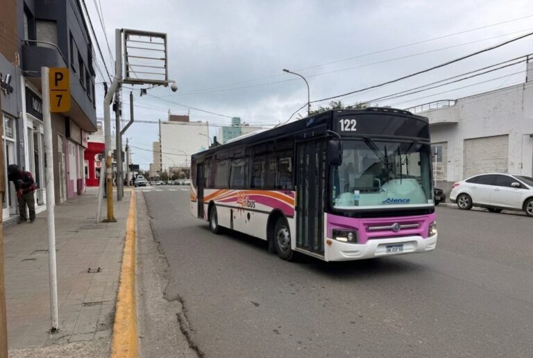 Colectivo de transporte público en Comodoro Rivadavia