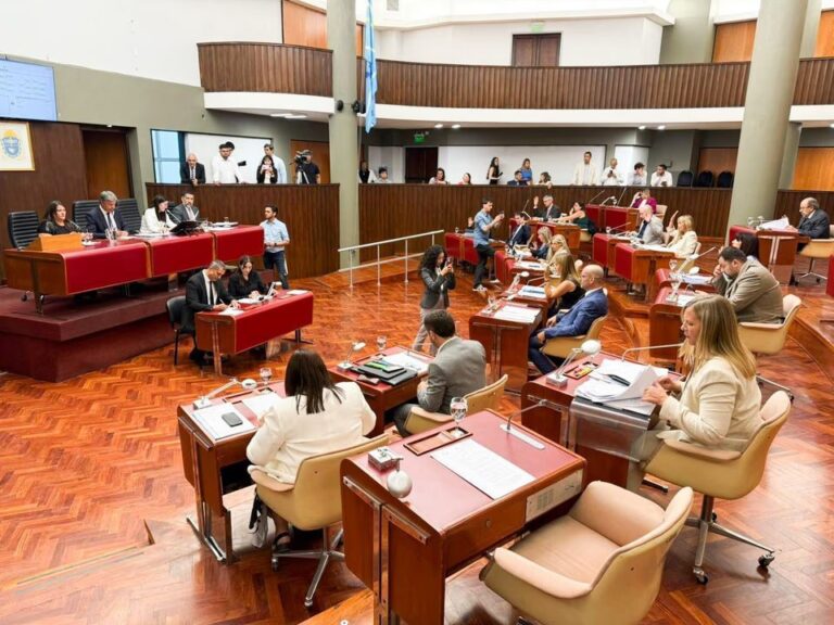 Sesión de la Legislatura de Chubut