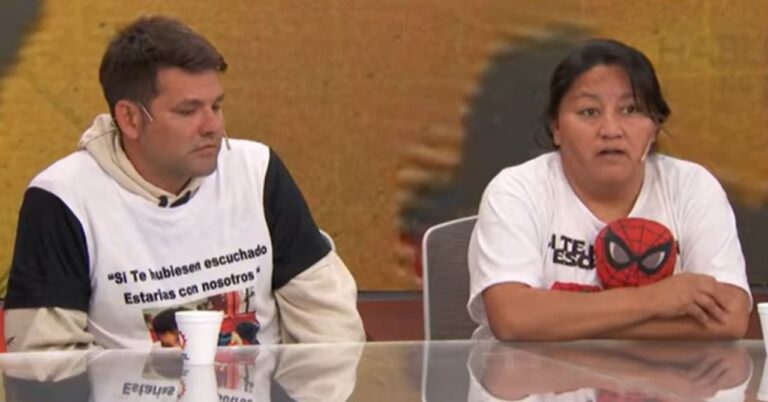 Luis López en declaración pública sobre la muerte de su hijo Ángel en Comodoro Rivadavia