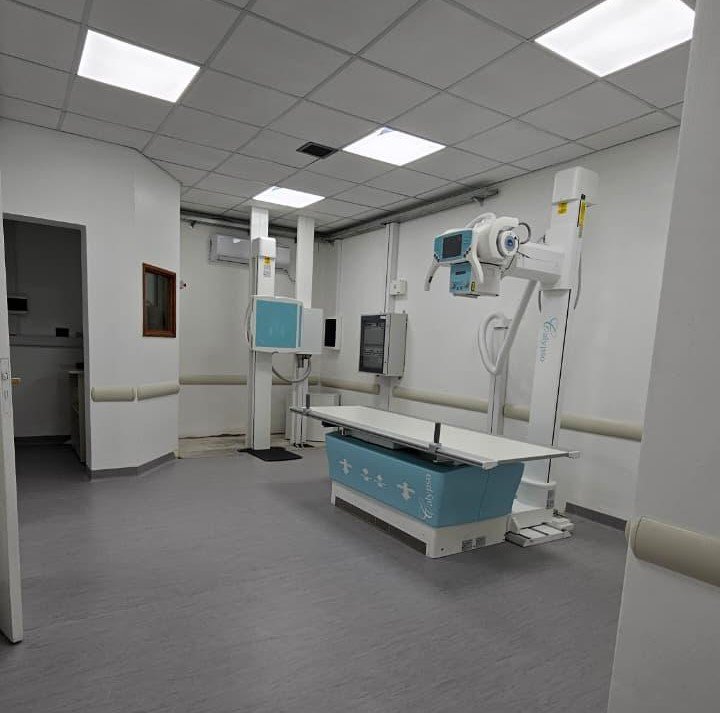Equipo de rayos X digital en hospital de Chubut