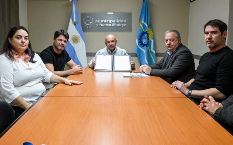 Presentación del programa Madryn Junto a Vos en Puerto Madryn