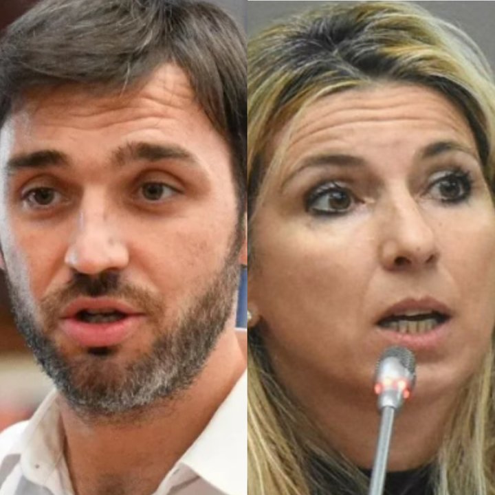 Gobernador Ignacio Torres en un acto oficial