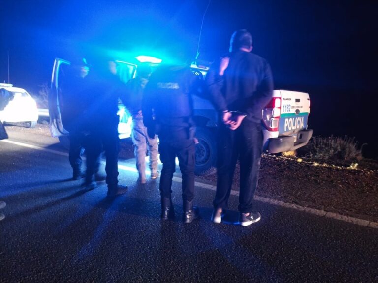 Dron utilizado en operativo policial en Rada Tilly